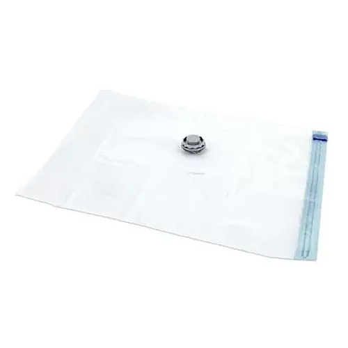 Sac vidat haine 80 x 100 cm, Coronet, pentru depozitarea in vid a hainelor si a diverselor textile, Transparent