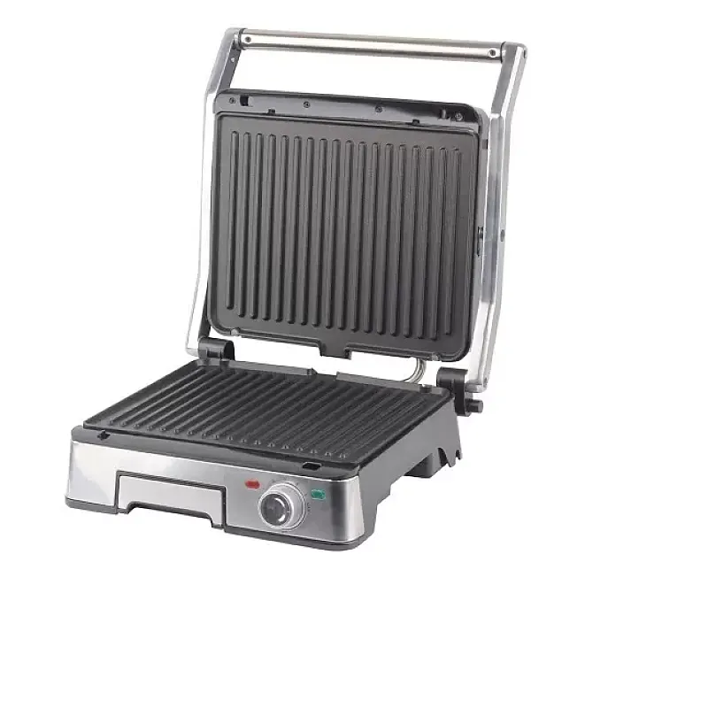Gratar Electric Ardes, Ar1S40, 1800 W, Grill, Invelis Antiaderent, Termostat Reglabil,Inox, Placa Detasabila