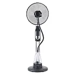 Ventilator Cu Pulverizare Apa Ardes Ar5M39 Humi Magnum, 70 W, Pale Diametru 40 Cm, 3 Viteze, Telecomanda, Rezervor Apa 2 L, Umidificator Cu Ultrasunete, Timer 7.5 H, Negru