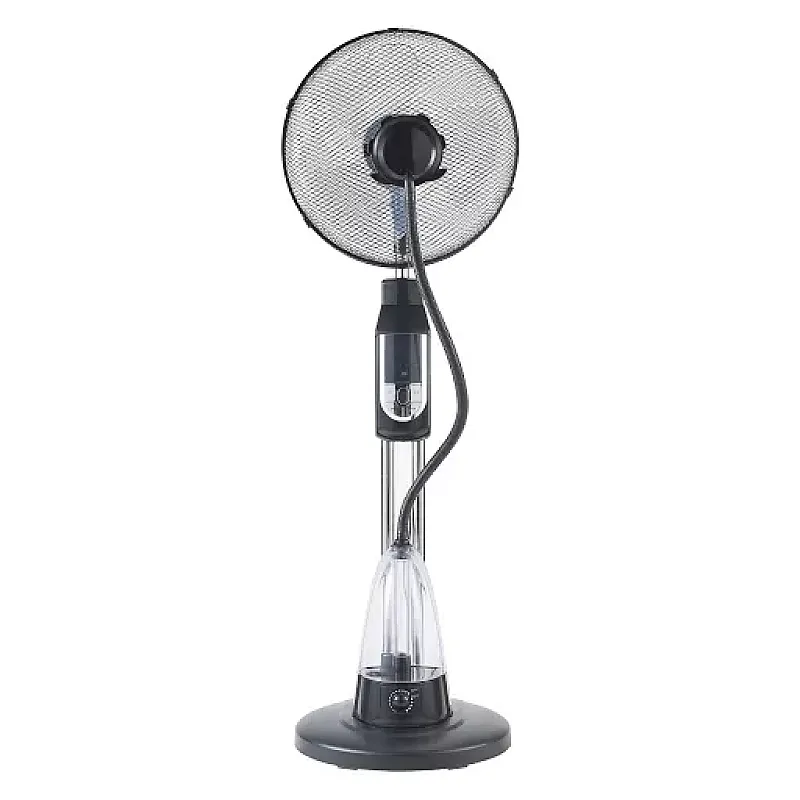 Ventilator Cu Pulverizare Apa Ardes Ar5M39 Humi Magnum, 70 W, Pale Diametru 40 Cm, 3 Viteze, Telecomanda, Rezervor Apa 2 L, Umidificator Cu Ultrasunete, Timer 7.5 H, Negru