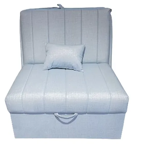 Fotoliu Pat Extensibil Pek Minuetto Smart Living, Aqua Marine, Studio Casa