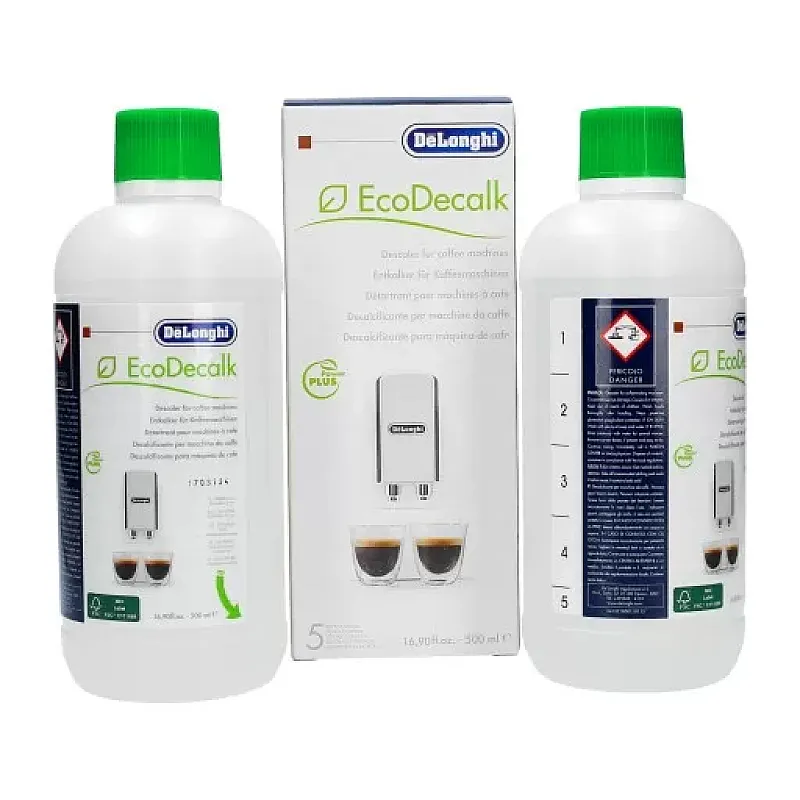 Set 2 Decalcifiante Pentru Aparatele De Cafea Delonghi, 500 Ml, 5 Decalcifieri