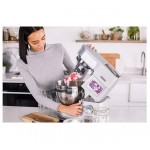 Robot de bucatarie KENWOOD Cooking Chef XL KCL95.424SI, vase 5l/6.7l, blender 1.6l, 1500W, 13 trepte viteza, argintiu