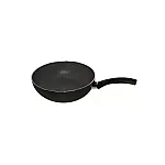 Set Tigaie Inalta Aluminiu 26 Cm + Tigaie Cu Maner 24 Cm + Capac Multisize 24/26/28 Cm Pepita Granit, Studio Casa