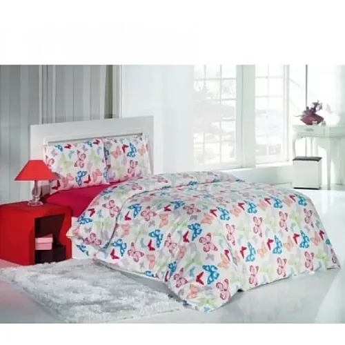 Set 2 piese fete perna 45x45 cm Studio Casa Butterfly Bumbac