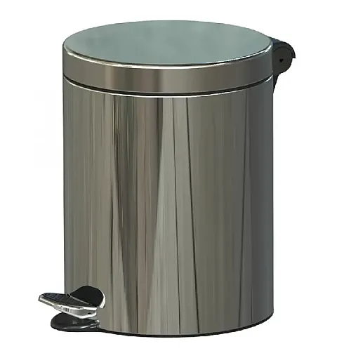 Cos Menajer De Gunoi Cu Pedala, Inox, 5L, Opera, Studio Casa