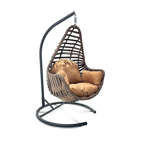 Leagan suspendat tip cuib Maro, design elegant, confort maxim – Perfect pentru grădină, terasă sau balcon