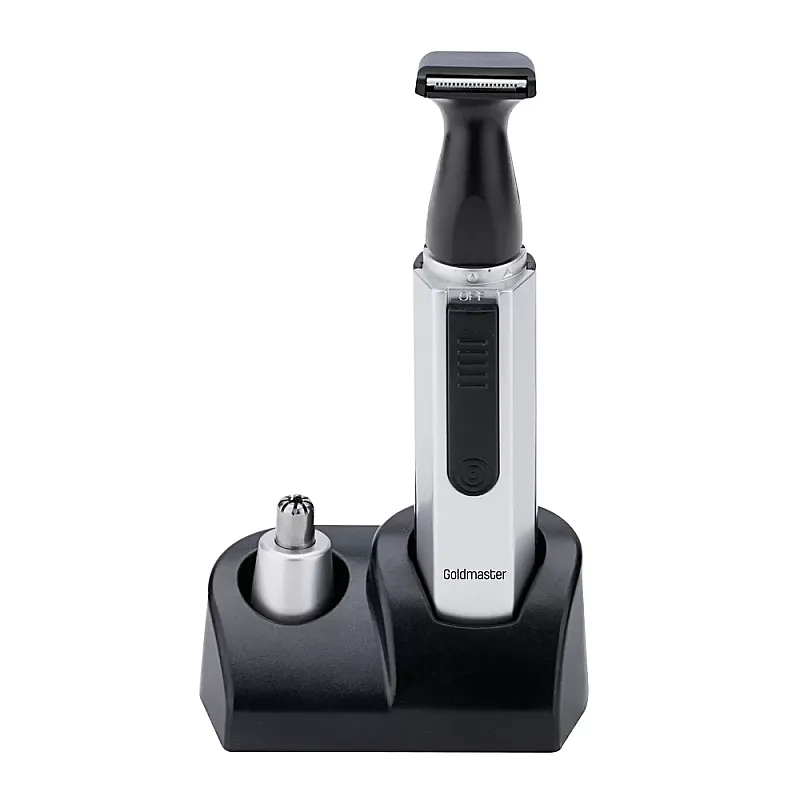 Aparat de tuns Goldmaster GM-7165, Lame otel, Alimentare Baterii