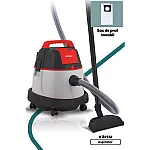 Aspirator cu sac Goldmaster Kurem GM-7590S, 2200W, Colectare 20l