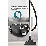 Aspirator cu sac Goldmaster Zen GM-7575S, 900W, Negru