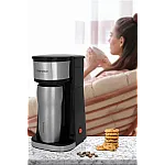 Aparat de cafea cu filtru, Goldmaster Gezgin GM-7365, 750W, Termos