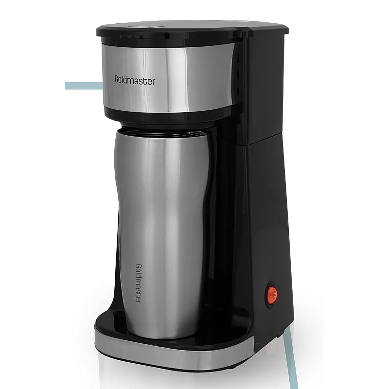 Aparat de cafea cu filtru, Goldmaster Gezgin GM-7365, 750W, Termos