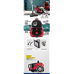 Aspirator fara sac Goldmaster Arena GM-7505, 850W, Rosu