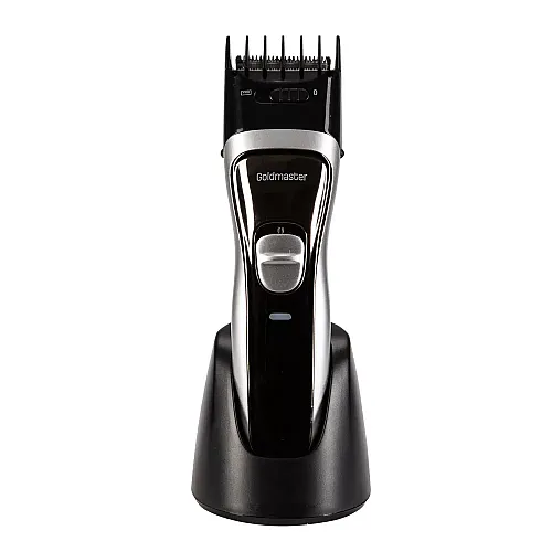 Aparat de tuns Goldmaster GM-7160, Lame otel, NiMH, Autonomie 60min, Negru