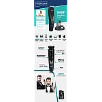 Aparat de tuns Goldmaster GM-8107, Lame otel, Incarcare rapida, Lithium-Ion 600 mAh