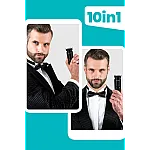 Aparat de tuns Goldmaster GM-8107, Lame otel, Incarcare rapida, Lithium-Ion 600 mAh