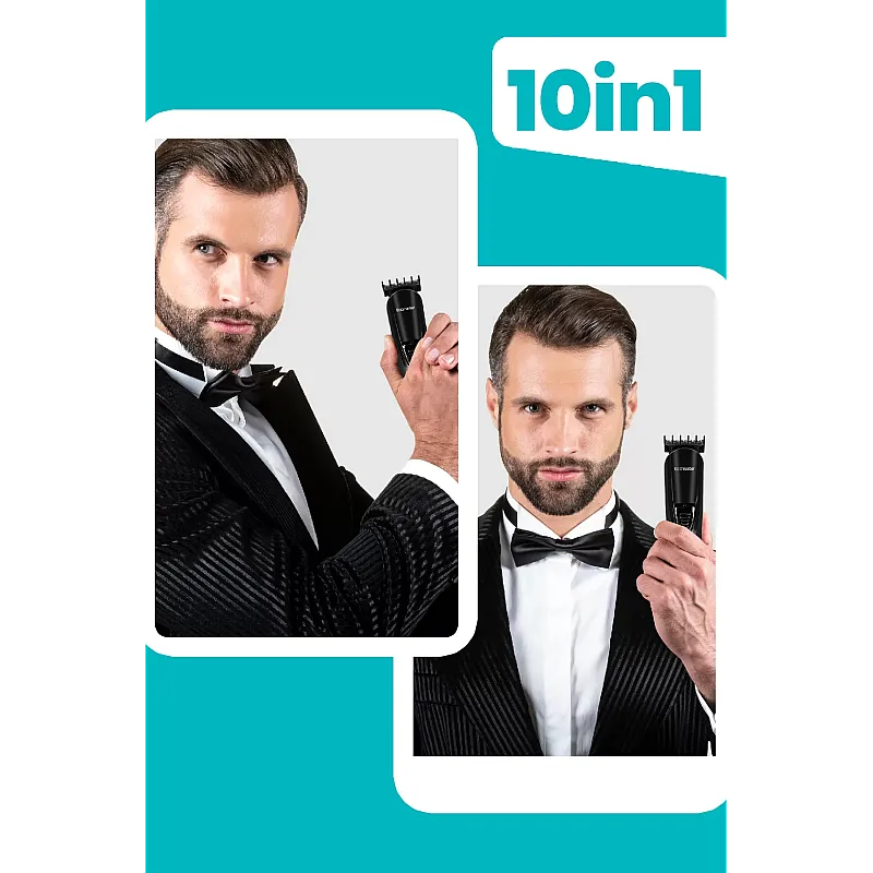 Aparat de tuns Goldmaster GM-8107, Lame otel, Incarcare rapida, Lithium-Ion 600 mAh