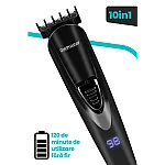 Aparat de tuns Goldmaster GM-8107, Lame otel, Incarcare rapida, Lithium-Ion 600 mAh