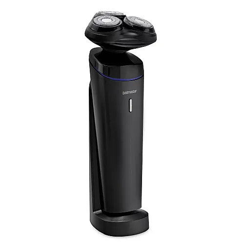 Aparat de ras Goldmaster GM-8141, Lame otel, Trimmer, Incarcare rapida, Lithium-Ion 700 mAh