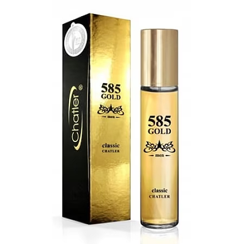 Apa de parfum, Chatler, 585 Gold, Barbati, 30ml