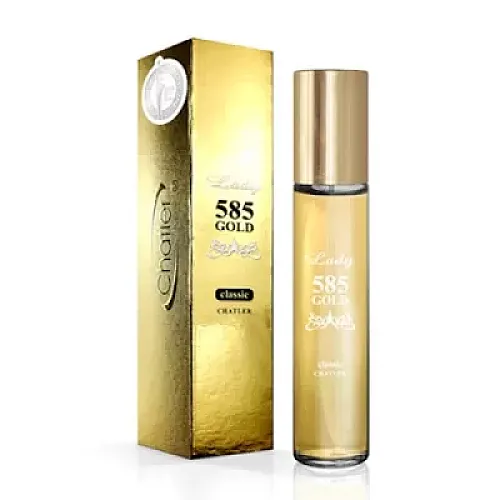 Apa de parfum, Chatler, 585 Gold Lady, Femei, 30ml