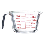 Cana Gradata Termoresistenta, Sticla Borosilicata, Mom, 0.5L, Studio Casa