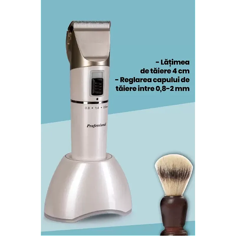 Aparat de tuns Goldmaster GM-7146, Lame ceramica, Lithium-Ion, Autonomie 4h