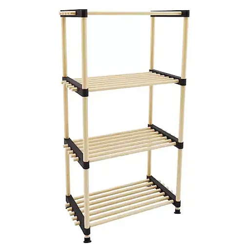 Etajera din lemn 93 cm,4 polite, Seowood