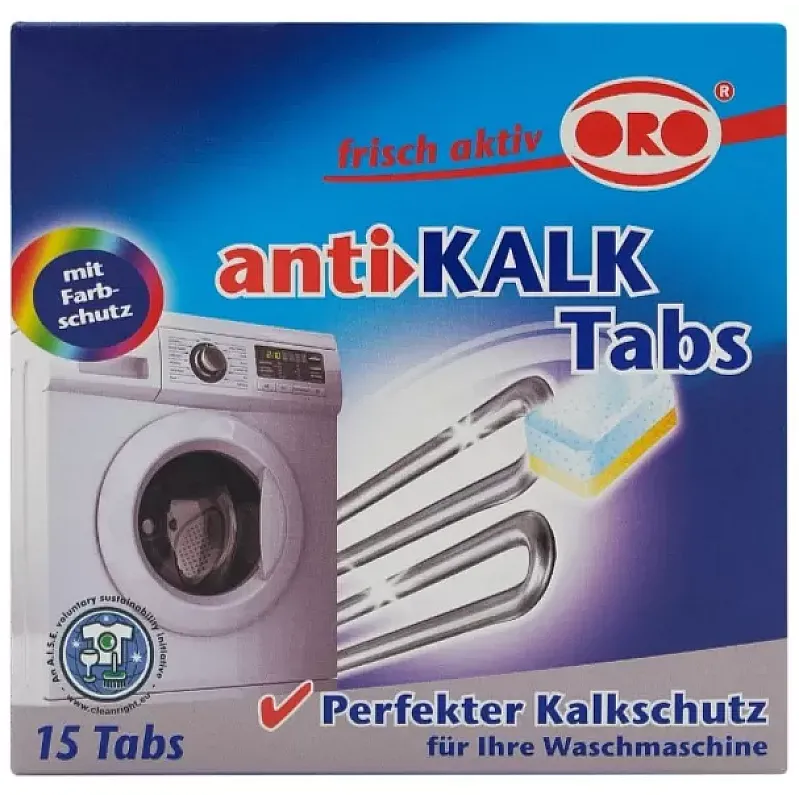 Tablete anticalcar Oro, 15 bucati