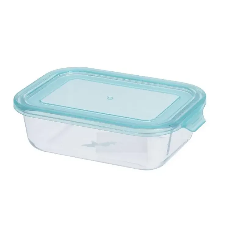 Caserola Sticla Borosilicata cu Capac, Termorezistenta, pentru depozitare alimente, Fresh, 1.5 L, Studio Casa