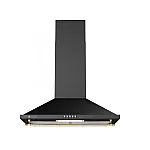 Pachet Toscana Cuptor Electric Fe660Blk+Plita Toscana Pg660Blk+Hota decorativa Studio Casa Onda Retro Black