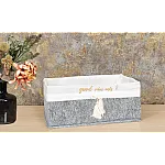 Cos patrat Maxi pentru depozitare , 30 x 20 x 13 cm, Gri