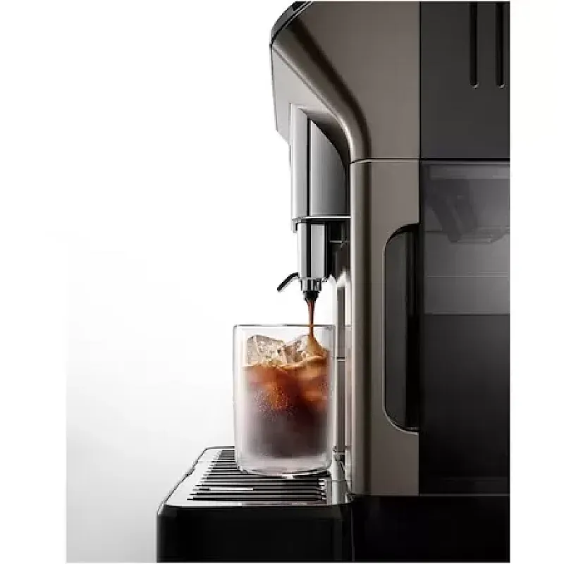 Espressor automat De’Longhi Eletta Explore ECAM 450.86.T, 2 Carafe cu tehnologie LatteCrema, Tehnologie de extractie la rece, Rasnita cu tehnologie Bean Adapt, Coffee Link App, Cana 473 ml, 1450W, 19 bar