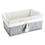 Cos patrat Maxi pentru depozitare , 30 x 20 x 13 cm, Gri