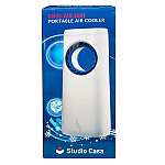 Racitor de aer, portabil, Chill Air 300 ION Studio Casa, 80 W, Functie Racire, Umidificare si Ionizare, 3 viteze, Telecomanda, Display Led, Rezervor apa 4 l, Alb