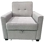 Fotoliu Extensibil CONFORT, stofa gri , dimensiuni 81 x 84 x 85,5 cm, SET B, Smart Living Studio Casa