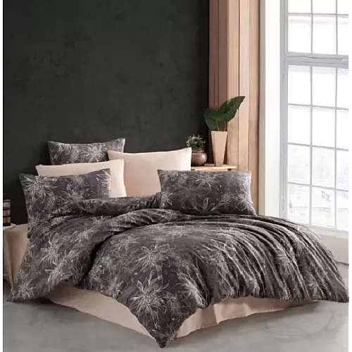 Lenjerie pat dublu Select Studio Casa, Polycotton, Cearceaf pilota 180 x 200 cm, Cearceaf pat 200 x 220 cm, 2 fete de perna 50 x 70 cm, Multicolor