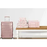 Set Cutii pentru Calatorie Bebe, 5 Bucati, 3 Cutii, 3 Portofele