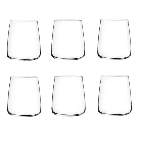 Set 6 pahare pentru apa, suc Essential E42, RCR Crystal, 42 cl