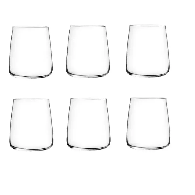 Set 6 pahare pentru apa, suc Essential E42, RCR Crystal, 42 cl