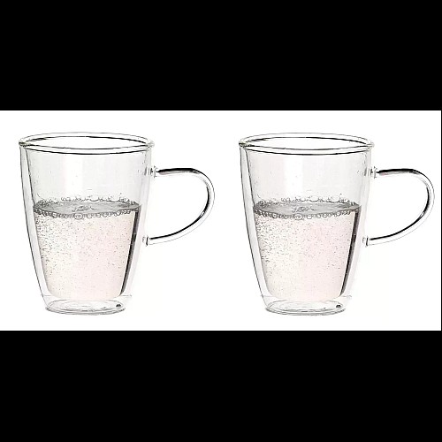 Set 2 Cani thermo ZEN pentru ceai, lapte sau orice bautura rece sau calda, ceai, cafea, lapte, 300ml, DelCaffe