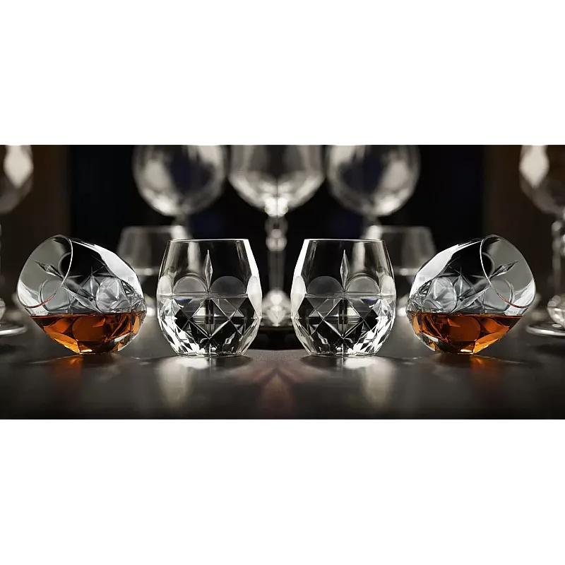 Set 6 pahare apa Alkemist, RCR Crystal, Ideale pentru apa si cocktail-uri, 38 cl
