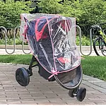 Husa Protectie de Ploaie Pentru Carucior Bebe, 50 x 80 x 165 cm