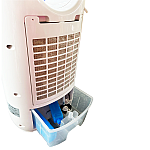 Racitor de aer, portabil, Chill Air 300 ION Studio Casa, 80 W, Functie Racire, Umidificare si Ionizare, 3 viteze, Telecomanda, Display Led, Rezervor apa 4 l, Alb