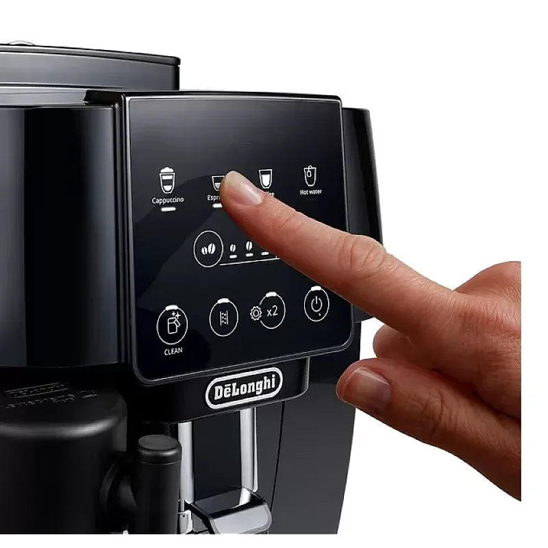 Espressor automat DELONGHI Magnifica Start ECAM220.60.B, 1.8l, 1450W, 15 bar, negru-argintiu - Studiocasa.ro