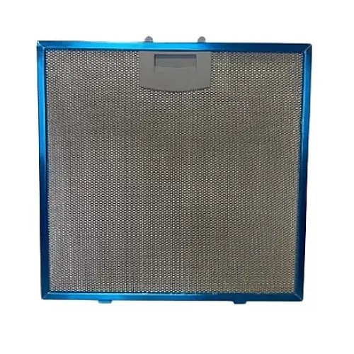 Filtru aluminiu antigrasime pentru hota Studio Casa Onda Beige si Onda Beige Turbo, 27.25 x 26.5 x 0.7 cm, Argintiu