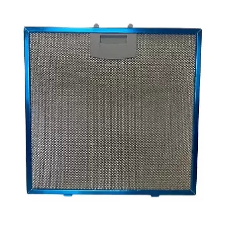 Filtru aluminiu antigrasime pentru hota Studio Casa Onda Beige si Onda Beige Turbo, 27.25 x 26.5 x 0.7 cm, Argintiu