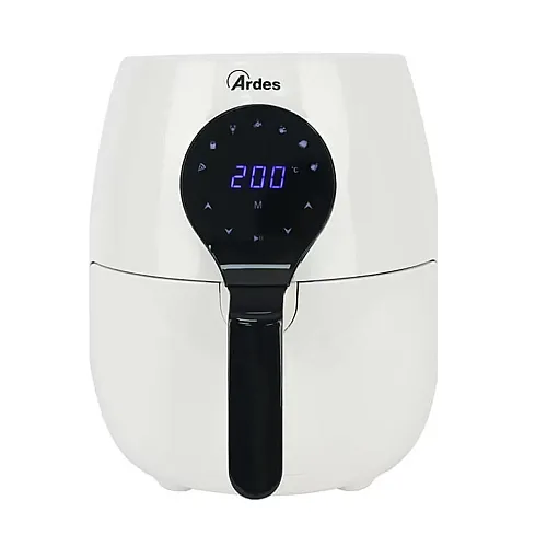 Friteuza cu aer cald Ardes Delicia ARFRYA07 Air Fryer, 1450 W, Display digital, 5 L, 7 programe, Alb