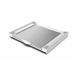 Kit universal de suprapunere a masinii de spalat si a uscatorului de rufe + suport retractabil, Meliconi, TORRE GREEN, Meliconi