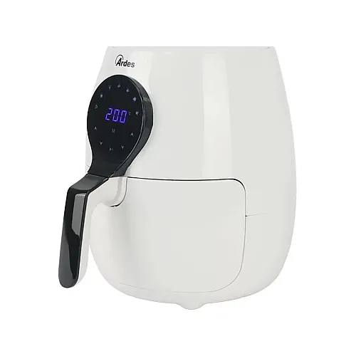 Friteuza cu aer cald Ardes Delicia ARFRYA07 Air Fryer, 1450 W, Display digital, 5 L, 7 programe, Alb